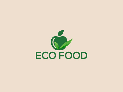 ECO Food brand identity branding design eco eco food flat logo food food and drink food illustration food logo logo logo design logodesign minimal vector