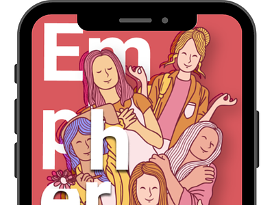 Empowering Women Mobile UI