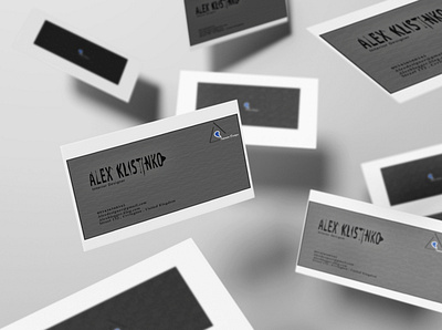 Flying Business Card branding business card business card psd design flat illustration minimal