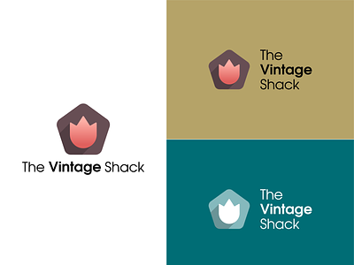 The Vintage Shack - Logo Concept 1 branding design flat graphic design icon illustrator logo minimal vector