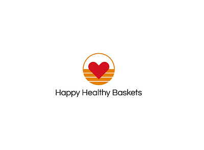 Happy healthy Baskets - Logo Concept branding design graphic design illustration illustrator logo vector
