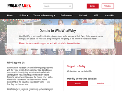 Donation Page Design donation uidesign web