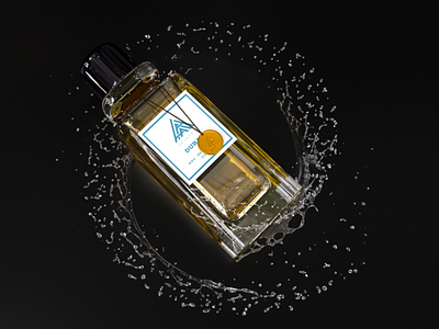 Dubai perfume   3d visualization