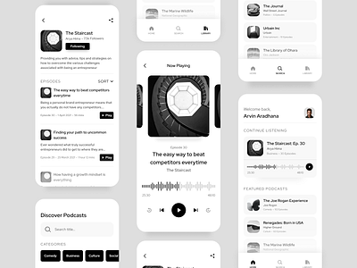 Podcast App Concept