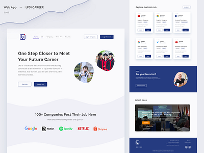 Job Finder Landing Page