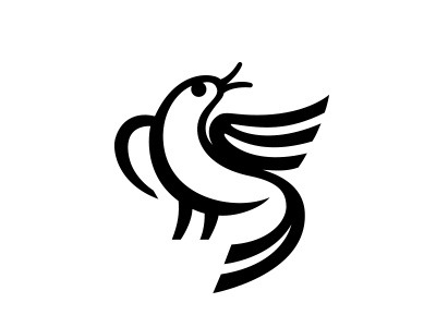 Blue Bird bird logo