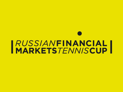 Russian Financial Markets Tennis Cup brand financial logo moscow russia sign tennis