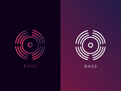 Bass Logo - Streaming Music Startup