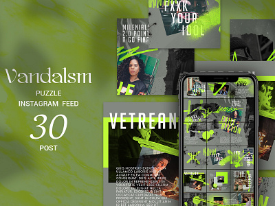 Vandalsm Puzzle Instagram Feed Social Media