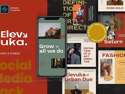 Elevuka - Brand Instagram Pack