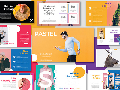 Pastel Keynote Template