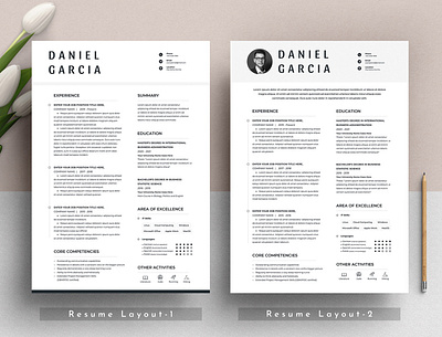 Clean & Professional Editable Word Apple Pages Cv Resume Templat clean color cv cv design cv template elegant job minimal resume modern modern resume page pages professional professional resume resume resume design resume template resumes three pages trendy