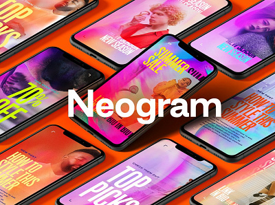 Neogram - Neon Instagram Stories business color design instagram instagram banner instagram post instagram stories instagram stories pack instagram stories template instagram template light neon post posts social media social media pack social media template stories story templates