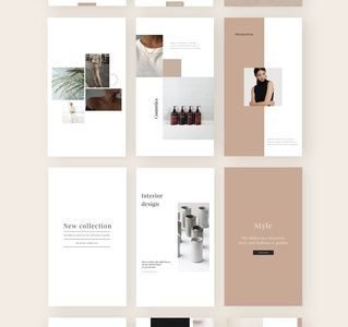 Minimalism - Social Media Template by MyTemplates on Dribbble