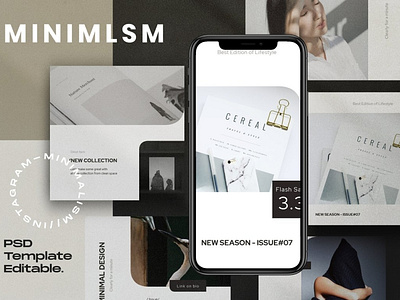 MINIMALISM - Instagram Posts & Stories