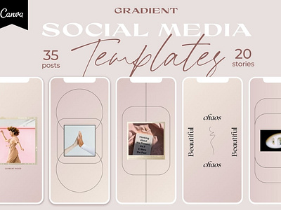 Pink Blush Instagram Template