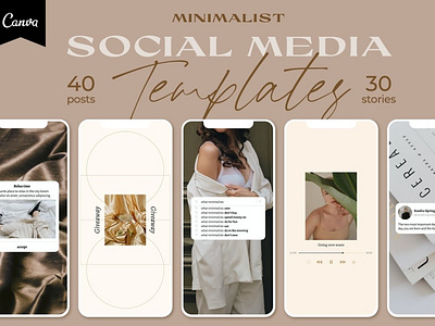 Minimalist Instagram Posts & Stories