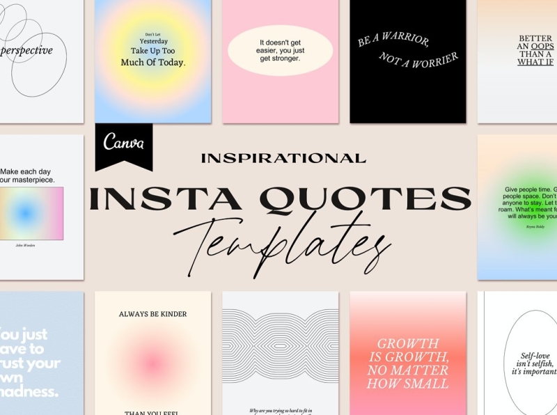 Instagram Quotes Template by MyTemplates on Dribbble