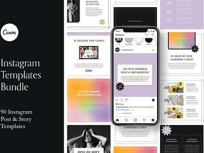 Instagram Templates Pack For Canva