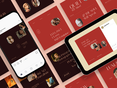 Luxury Instagram Posts Template blog blogger branding design instagram instagram banner instagram post instagram posts instagram stories instagram story template instagram template modern post posts social media social media pack social media template stories story template