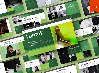 Luntek Multipurpose Template clean colorful company corporate google slides keynote modern multipurpose multipurpose template photography pitchdeck portfolio powerpoint presentation studio template unique web design web development website