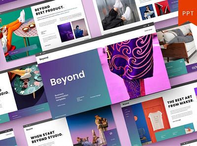 Beyond Multipurpose Template clean colorful company corporate google slides keynote modern multipurpose multipurpose template photography pitch deck portfolio powerpoint presentation studio template unique web design web development website