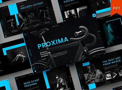 Proxima Multipurpose Template clean colorful company corporate google slides keynote modern multipurpose multipurpose template photography pitch deck portfolio powerpoint presentation studio template unique web design web development website