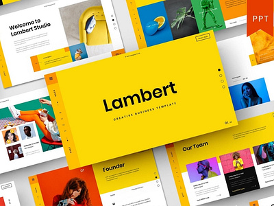 Lambert - Creative Business Powerpoint Template