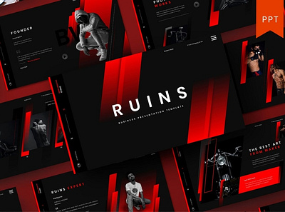 Ruins – Business PowerPoint Template clean colorful company corporate google slides keynote modern multipurpose multipurpose template photography pitchdeck portfolio powerpoint presentation studio template unique web design web development website