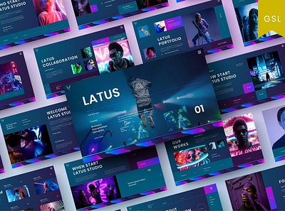 Latus – Presentation Template clean colorful company corporate google slides keynote modern multipurpose multipurpose template photography pitch deck portfolio powerpoint presentation studio template unique web design web development website