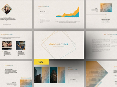 Good Project Multipurpose Template clean colorful company corporate google slides keynote modern multipurpose multipurpose template photography pitch deck portfolio powerpoint presentation studio template unique web design web development website