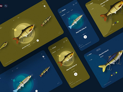 Fisho - Fishing bait store ecommerce template