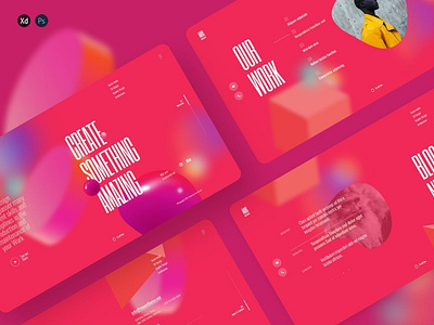 MayG - Creative agency landing page template