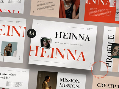 Heinna Brand Multipurpose Template