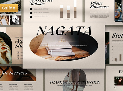 Nagata Multipurpose Template clean colorful company corporate google slides keynote modern multipurpose multipurpose template photography pitch deck portfolio powerpoint presentation studio template unique web design web development website