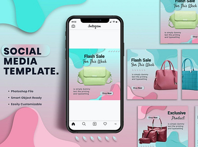 Pastel Instagram Posts & Stories clean colorful company corporate google slides keynote modern multipurpose multipurpose template photography pitch deck portfolio powerpoint presentation studio template unique web design web development website