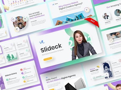 Slideck - Pitch Deck Presentation Template