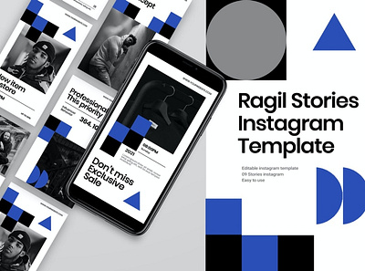 Geometrical Instagram Posts & Stories 3d animation branding clean corporate design graphic design illustration instagram instagram posts instagram stories instagram template logo modern motion graphics multipurpose presentation template website