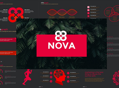 NOVA Presentation Template clean colorful company corporate google slides keynote modern multipurpose template multupurpose photography pitch deck portfolio powerpoint presentation studio template unique web design web development website