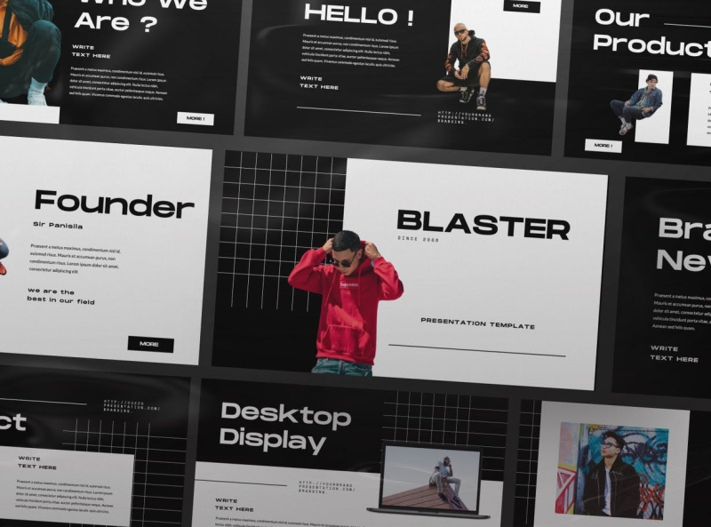 presentation for business blaster