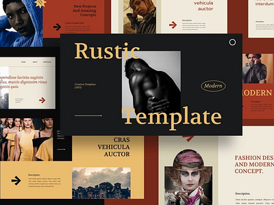 Rustic Presentation Templates