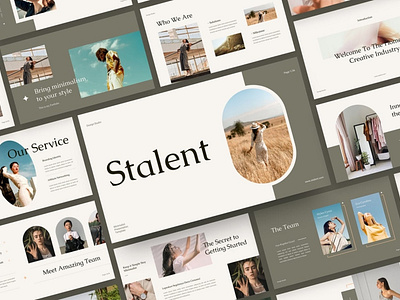 Stalent - Minimalist Presentation Templates