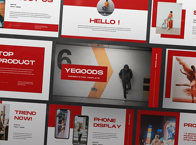 Yegoods Urban Multipurpose Template clean colorful company corporate google slides keynote modern multipurpose multipurpose template neon photography pitch deck powerpoint presentation studio template unique web design web development website