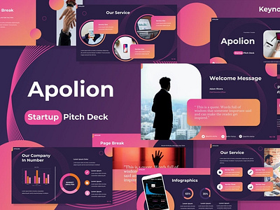 Startup Pitch Deck Multipurpose Template