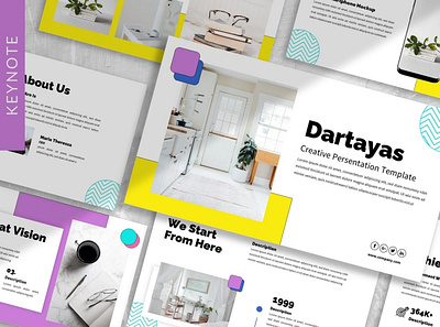 Dartayas Multipurpose Template clean colorful company corporate google slides keynote modern multipurpose multipurpose template photography pitch deck portfolio powerpoint presentation studio template unique web design web development website