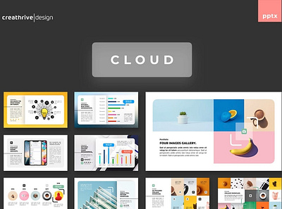 Cloud Multipurpose Template clean cloud colorful company corporate google slides keynote modern multipurpose multipurpose template photography pitch deck portfolio powerpoint studio template unique web design web development website