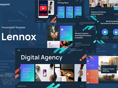 Digital Agency Multipurpose Template clean colorful company corporate digital agency google slides keynote modern multipurpose multipurpose template photography pitch deck portfolio powerpoint presentation studio unique web design web development website