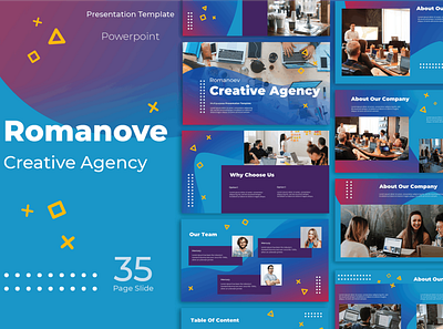 Creative Agency Multipurpose Template clean colorful company corporate google slides keynote modern multipurpose multipurpose template photography pitch deck portfolio powerpoint presentation studio template unique web design web development website