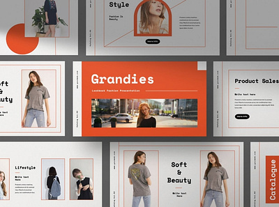 Grandies Pitch Deck Multipurpose Template clean colorful company corporate google slides keynote modern multipurpose multipurpose template photography pitch deck portfolio powerpoint presentation studio template unique web design web development website