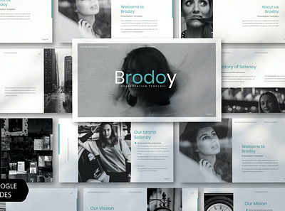 brodoy Multipurpose Template clean colorful company corporate google slides keynote modern multipurpose multipurpose template photography pitch deck portfolio powerpoint presentation studio template unique web design web development website